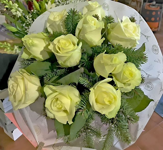 Servicio de entrega de flores a domicilio